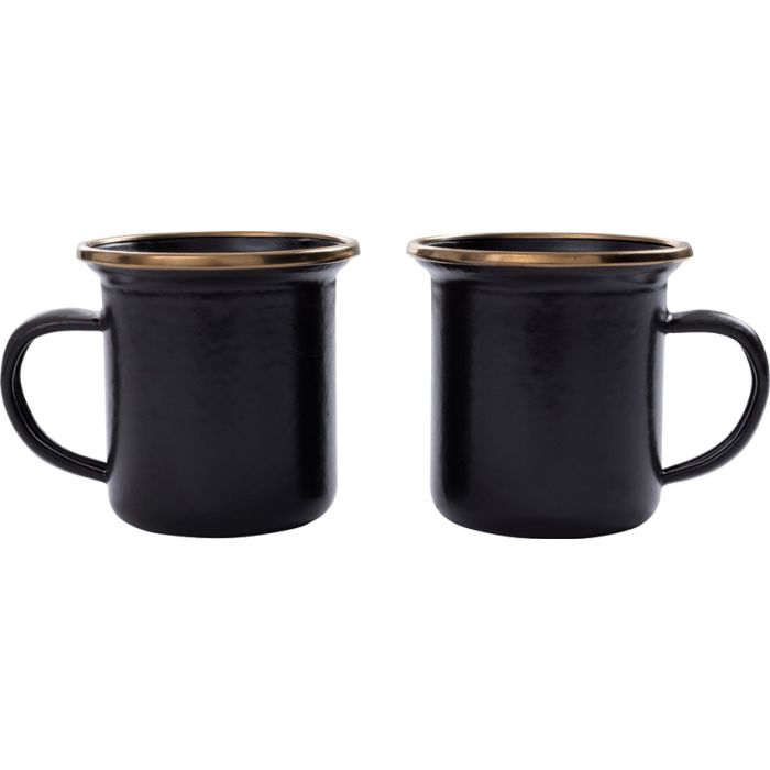 Barebones Living Enamel Espresso Cup Set