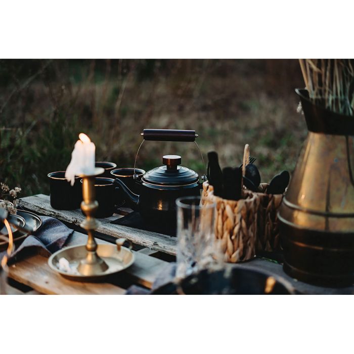 Barebones Living Enamel Teapot