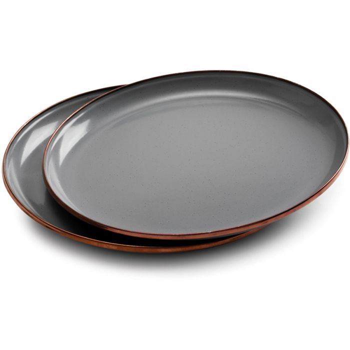 Barebones Living Enamel Salad Plate Set