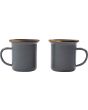 Barebones Living Enamel Espresso Cup Set