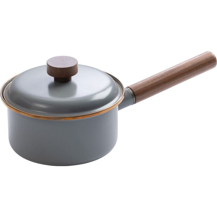 Barebones Living Enamel Saucepan