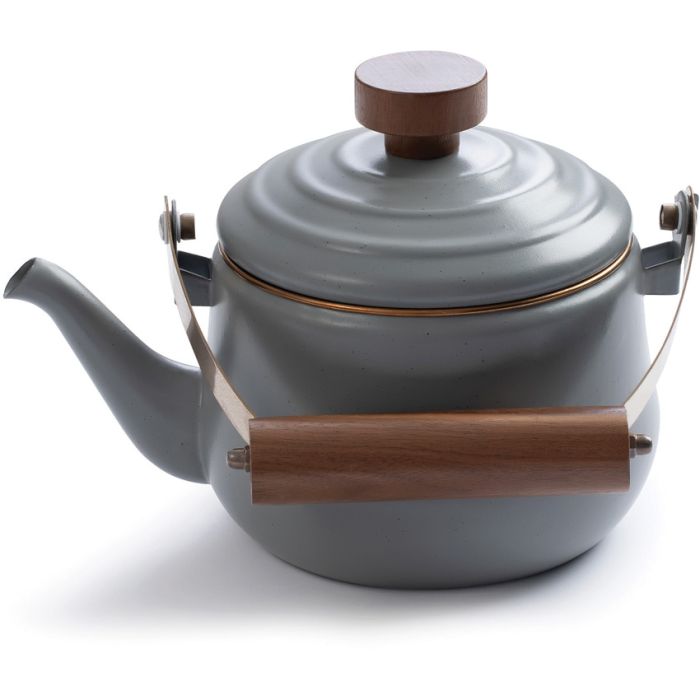 Barebones Living Enamel Teapot