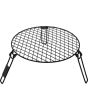 Barebones Living Fire Pit Grill Grate Circular