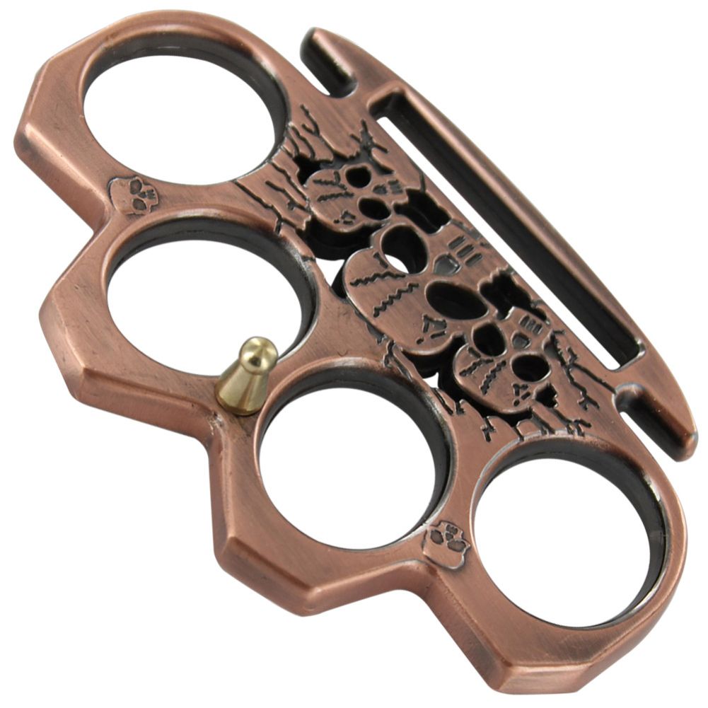 Life or Death Copper Knuckle Buckle Paperweight