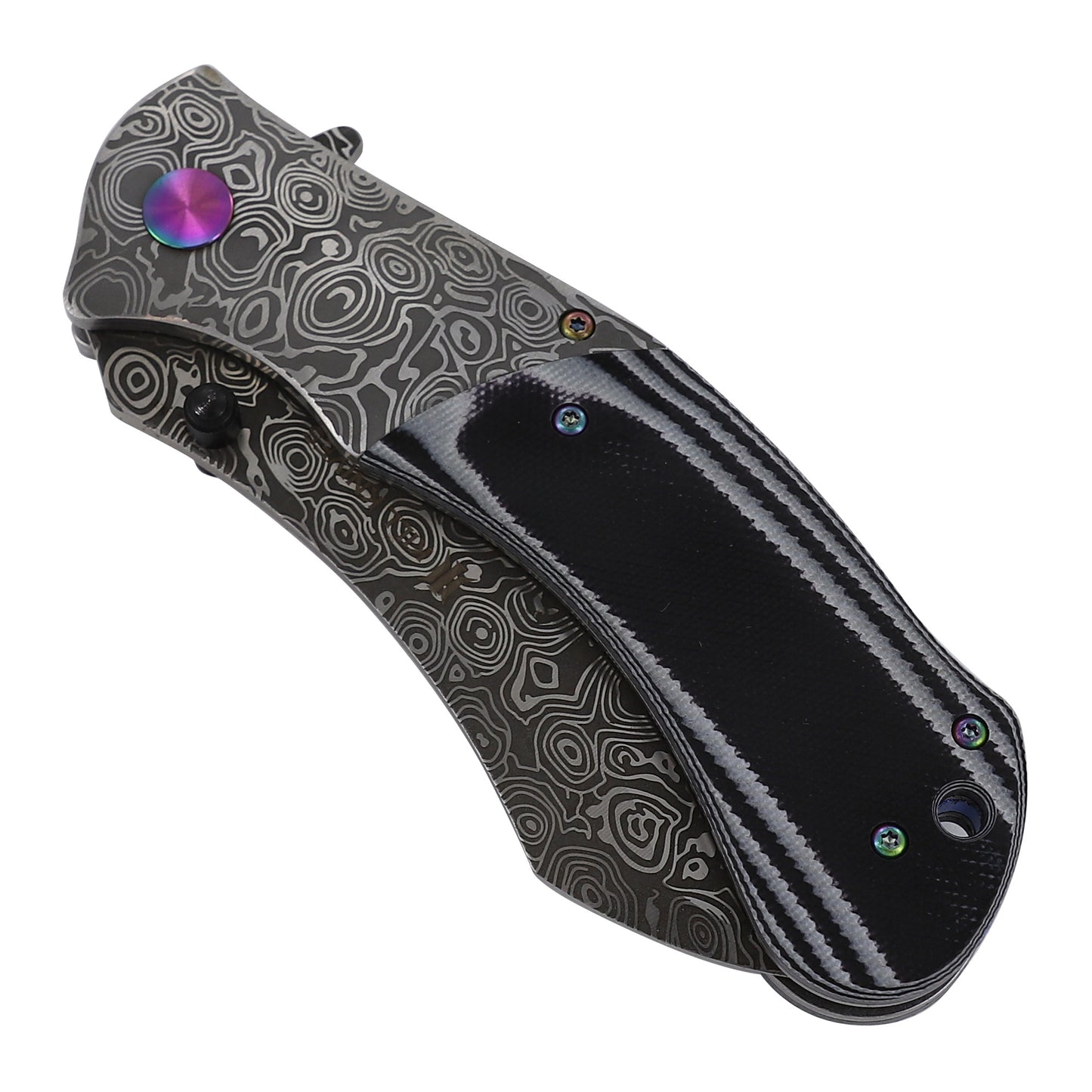 KILL KNIVES™ Battle of One Heavy Duty Ball Bearing Spring Assisted Nessmuk Blade Pocket Knife