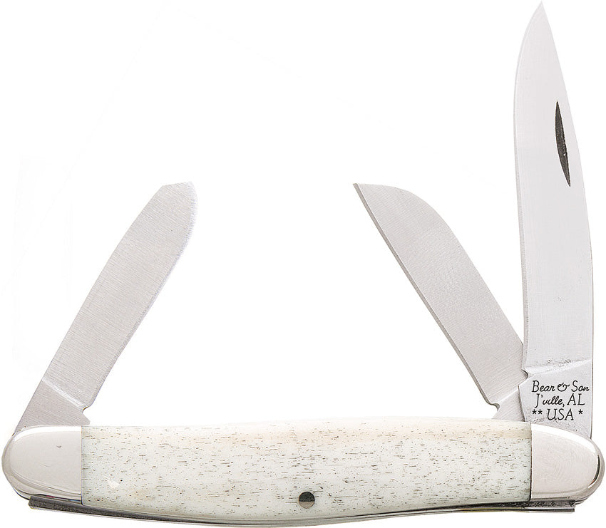 Bear & Son-Stockman White Smooth Bone