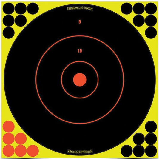 Birchwood Casey Shoot-NC 12in Bulls Eye Target