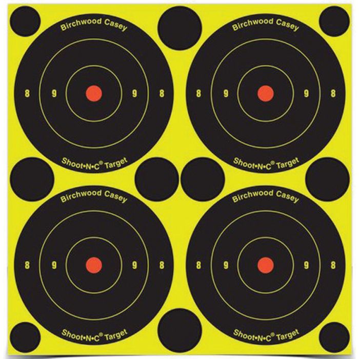 Birchwood Casey Shoot-NC 3in Bulls Eye Target