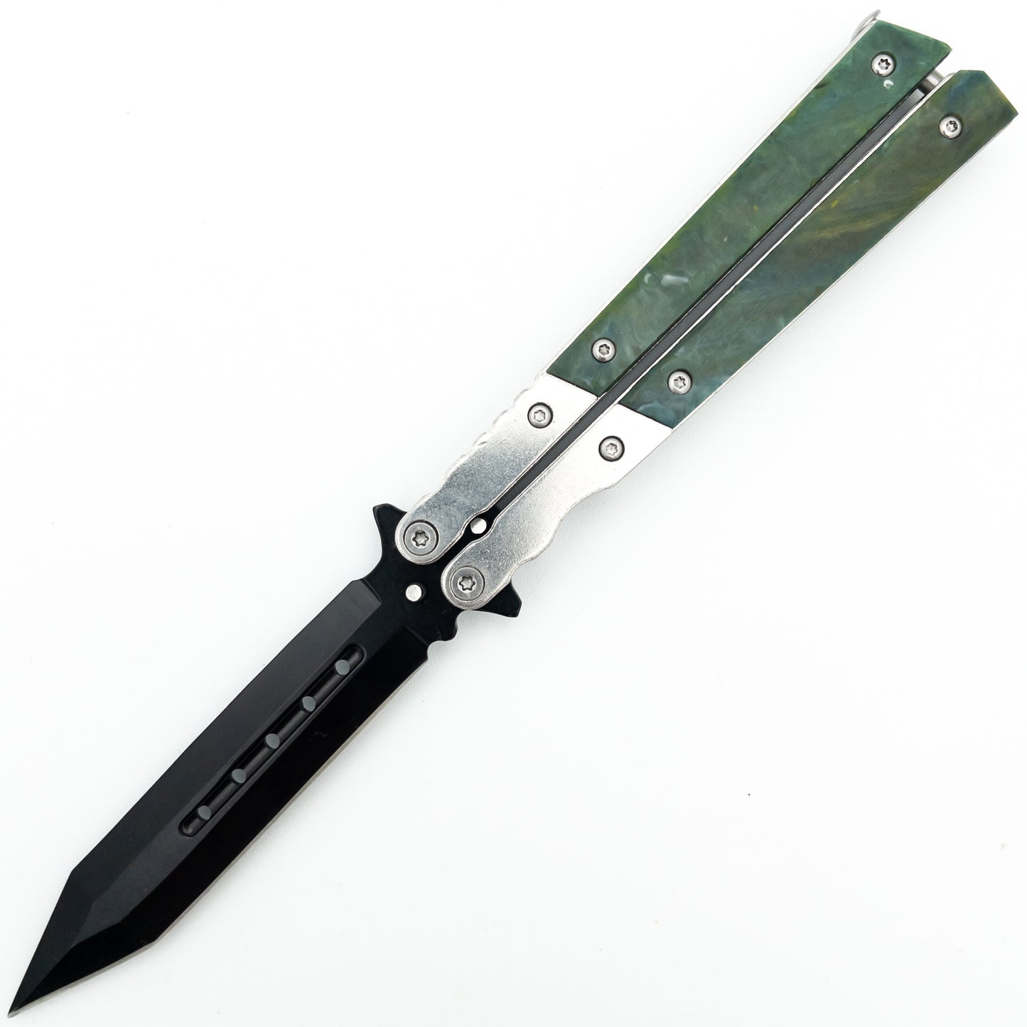 Battlefield Green Butterfly Mission Knife