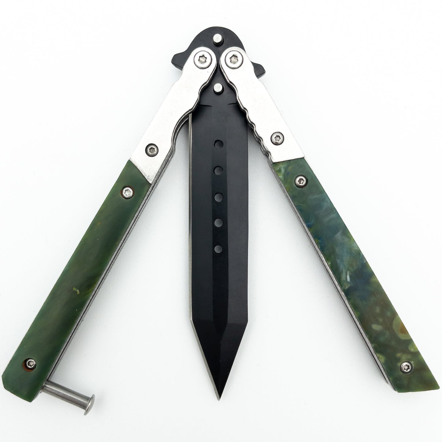 Battlefield Green Butterfly Mission Knife