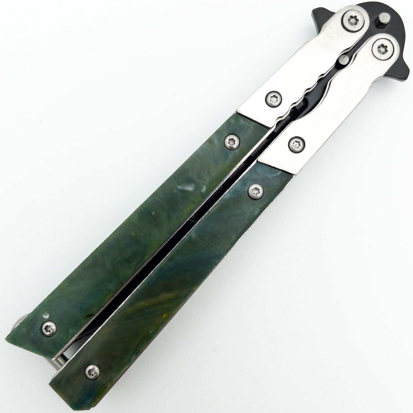 Battlefield Green Butterfly Mission Knife