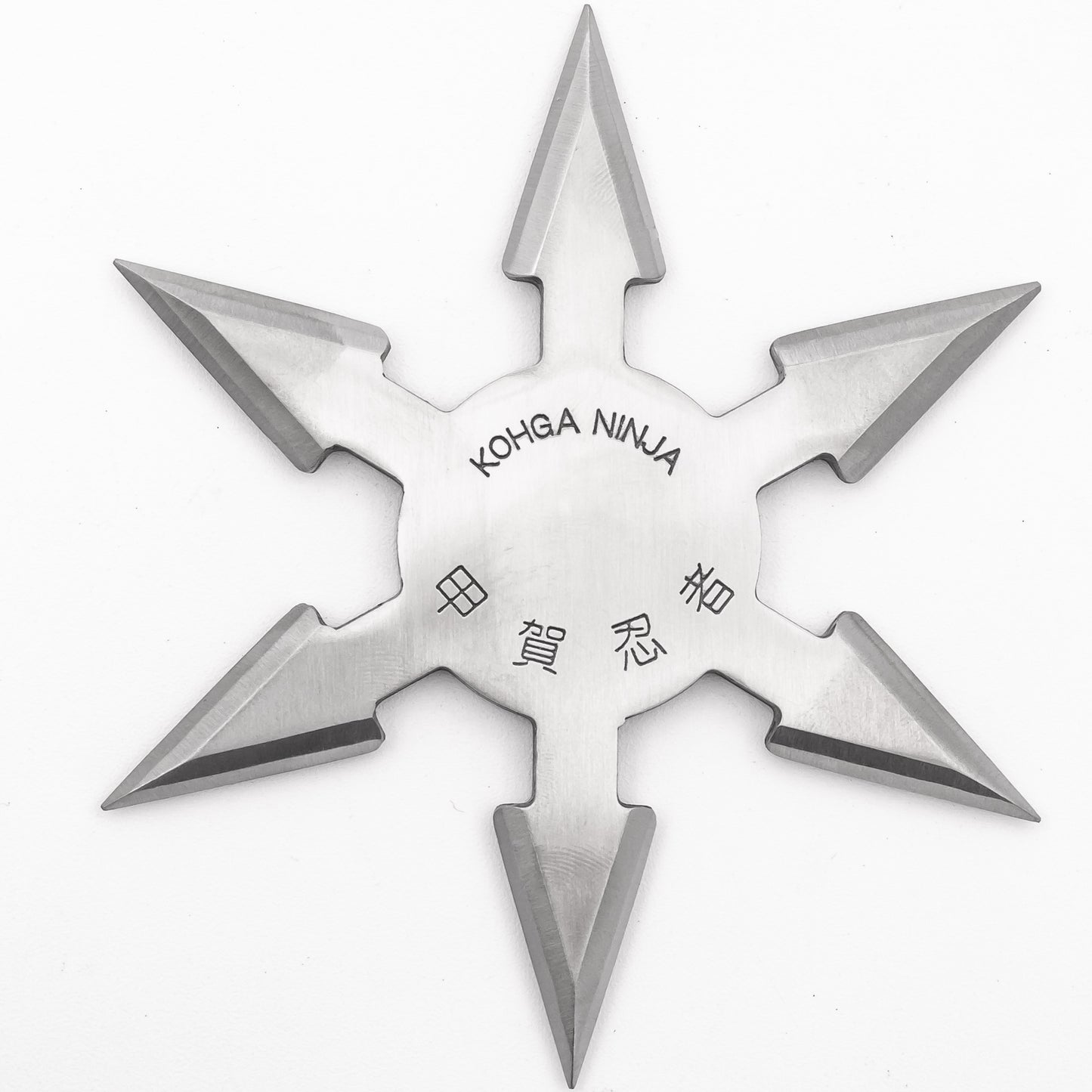 Silver Ambush Stainless Steel 6 Point Throwing Star