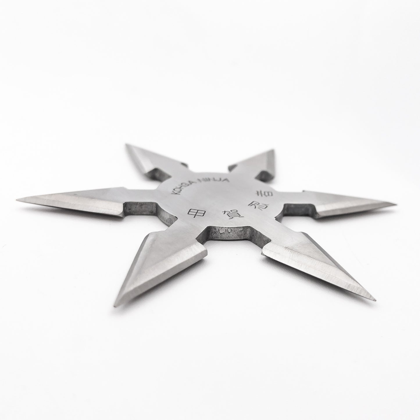 Silver Ambush Stainless Steel 6 Point Throwing Star