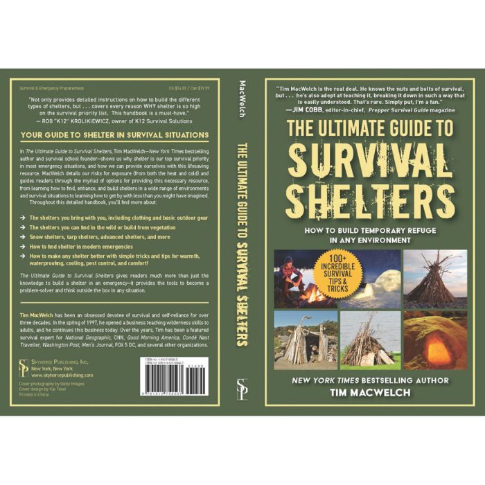 Books Guide to Survival Shelters