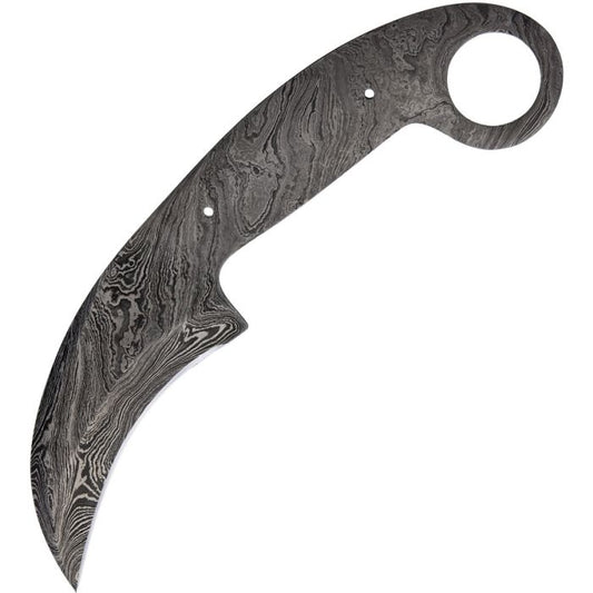 Knifemaking Karambit Knife Blade Damascus