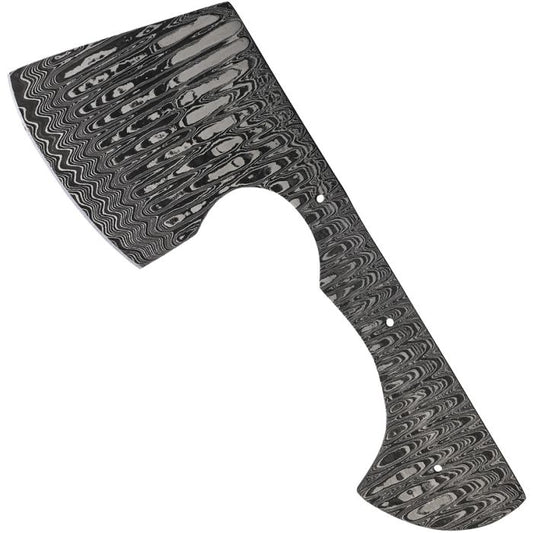 Knifemaking Hatchet Blank Damascus