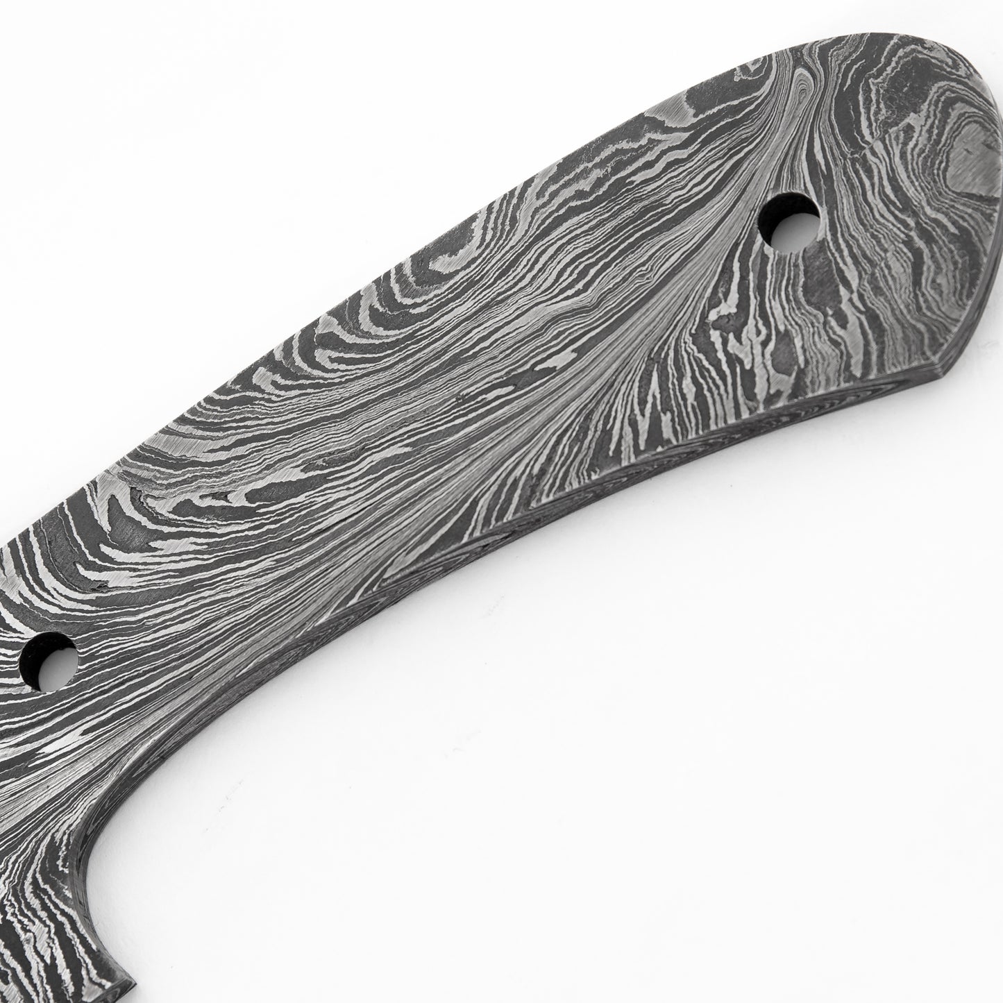 Forged Feather Build your Own DIY Unique Pattern Damascus Steel Hunting Skinner Knife Blade and Tang