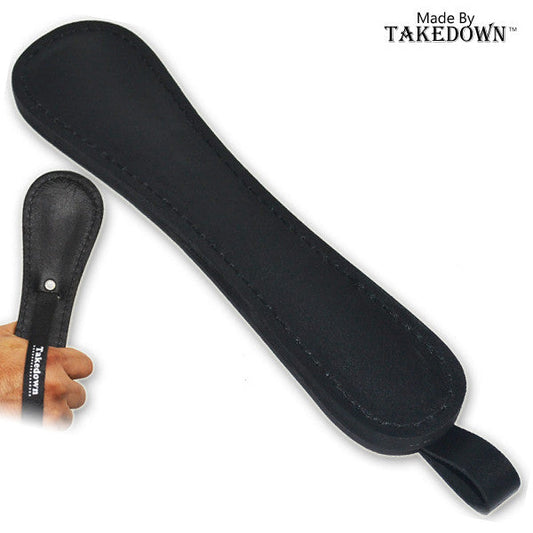 8 inch High Quality Real Leather Slapper (Slap Jack) - Black