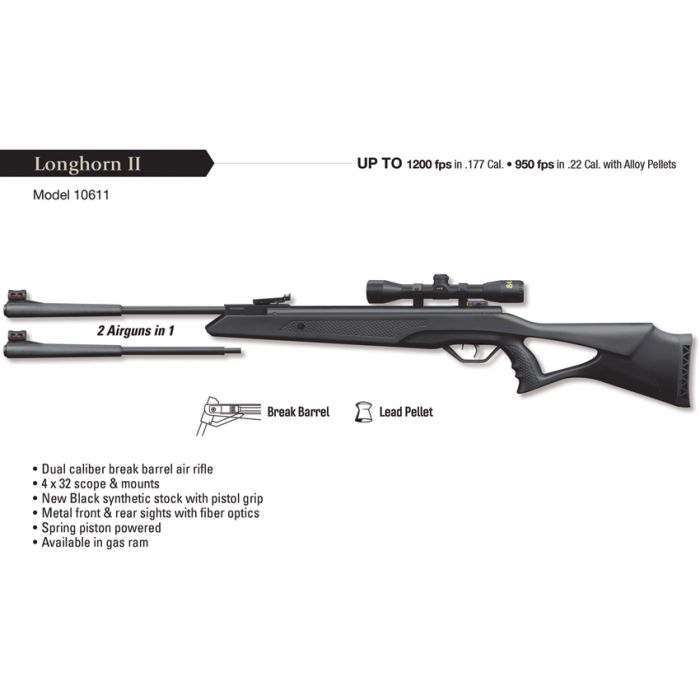 Beeman Longhorn II Air Rifle