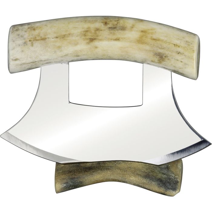 B Merry Ulu Caribou Antler Polished