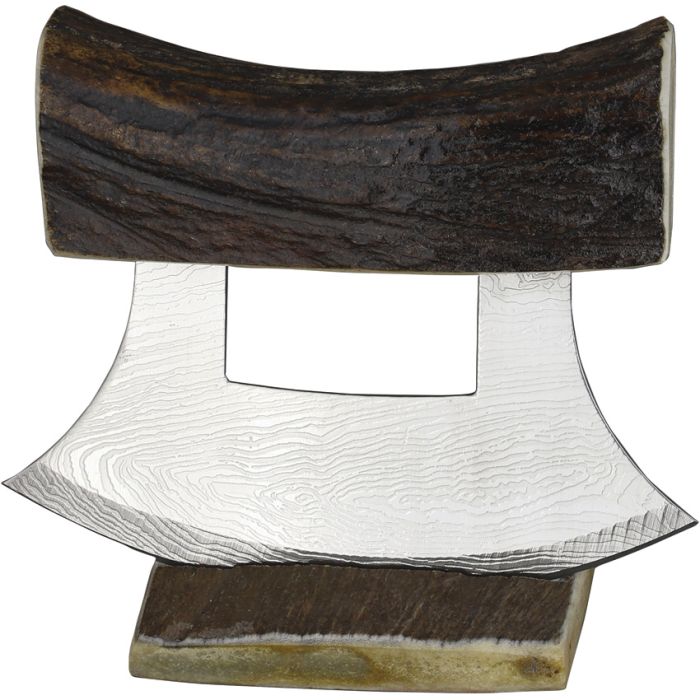 B Merry Ulu Moose Antler Polished