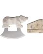 B Merry Ulu Moose Antler Walking Bear