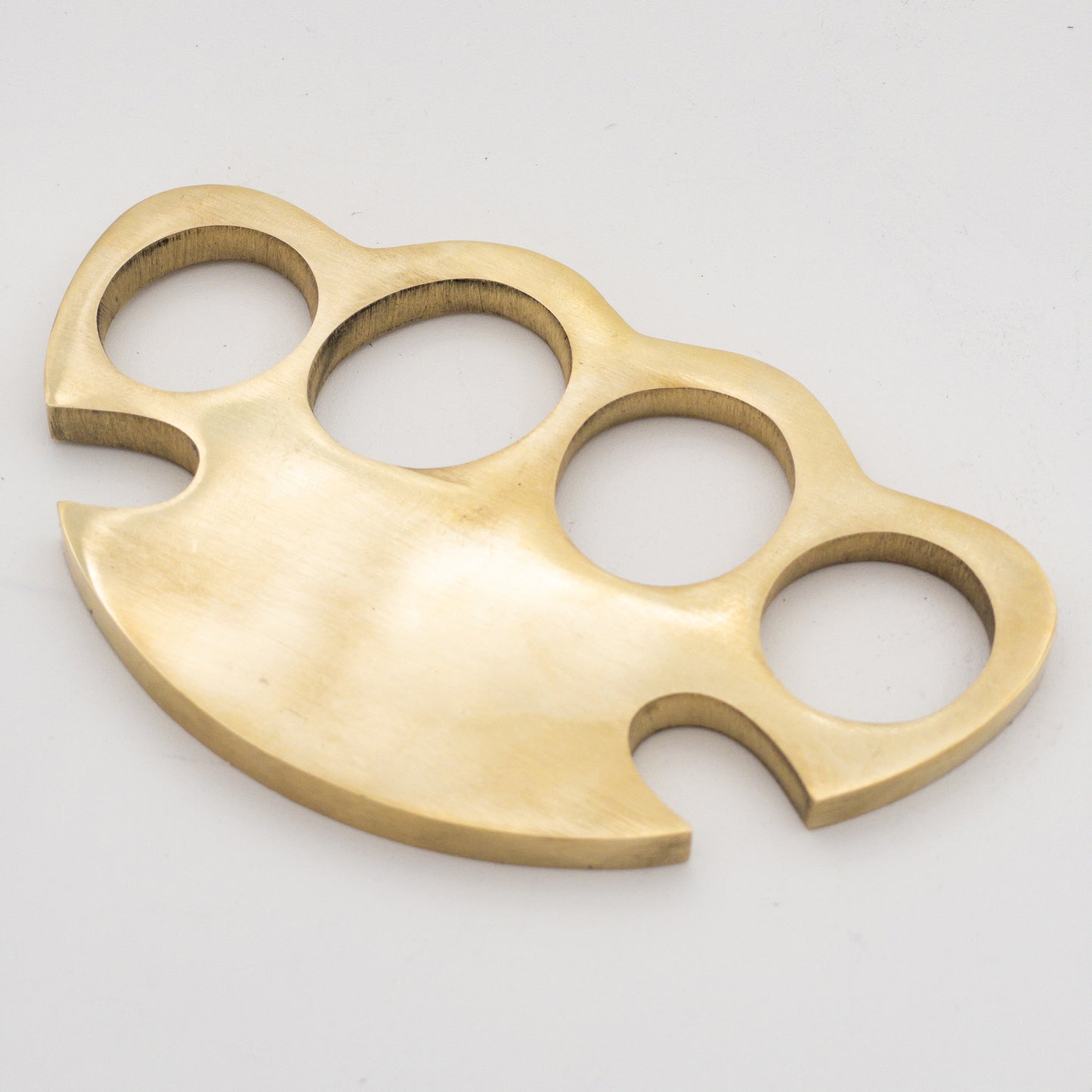 Hard Stop Four Finger Paperweight 100% Brass Knuckle