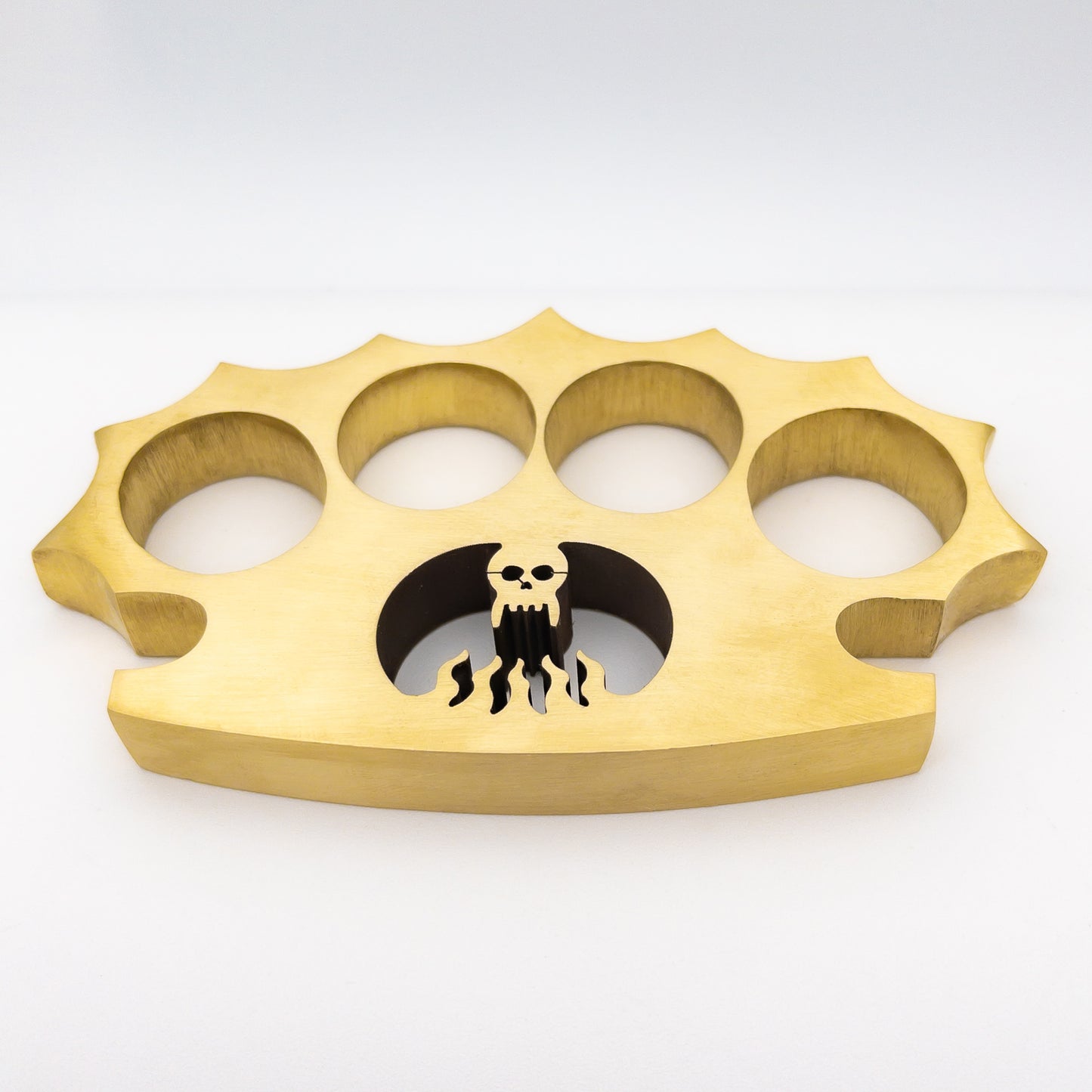 Walk on the Wired Side 100% Pure Brass Knuckle Paper Weight Accessory | Demon Design