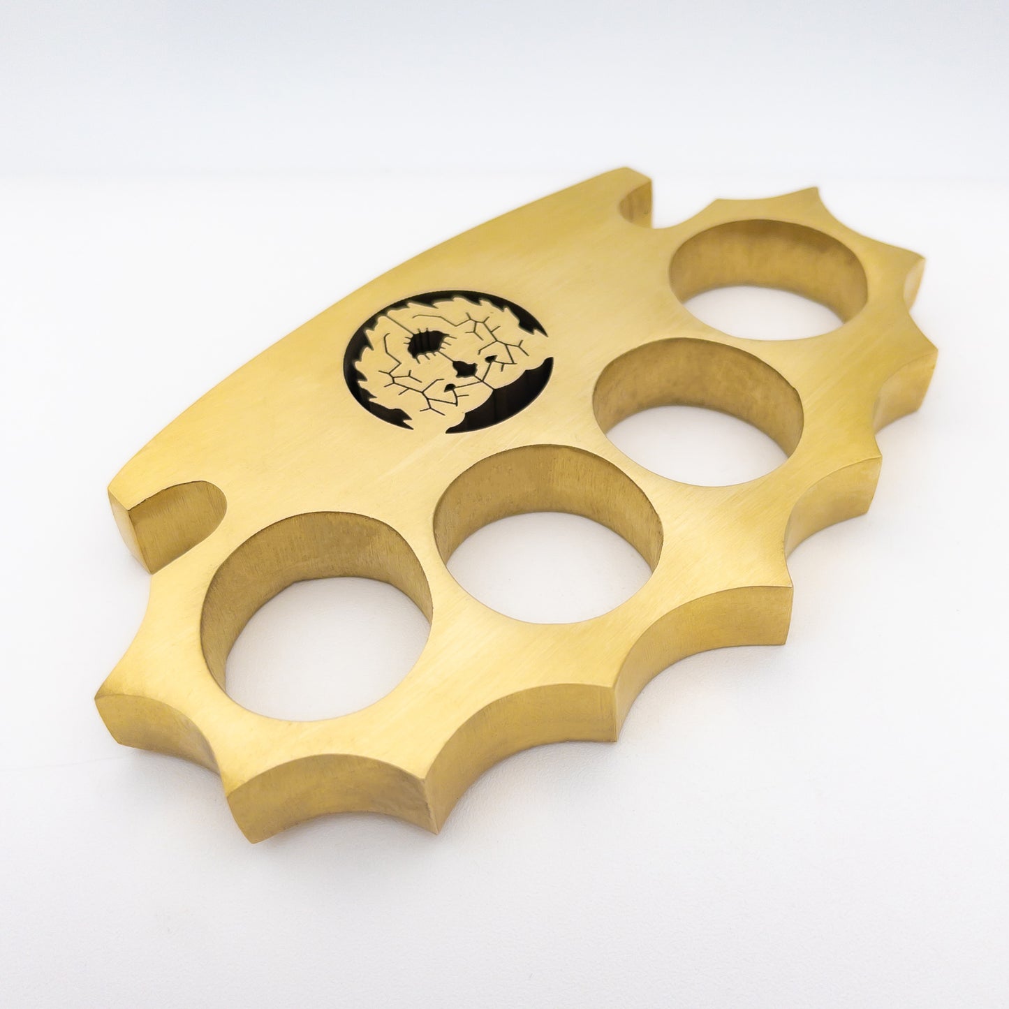 Walk on the Wired Side 100% Pure Brass Knuckle Paper Weight Accessory | Bear Design