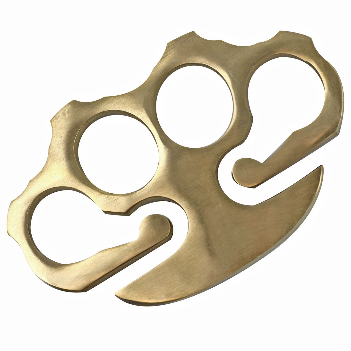 Take A Hint Knucklip 100% Solid Brass Knuckle Key Ring Belt Clip