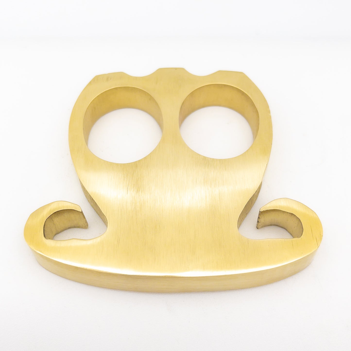 Effortless Grace Two Finger 100% Pure Brass Knuckle Paper Weight Accessory