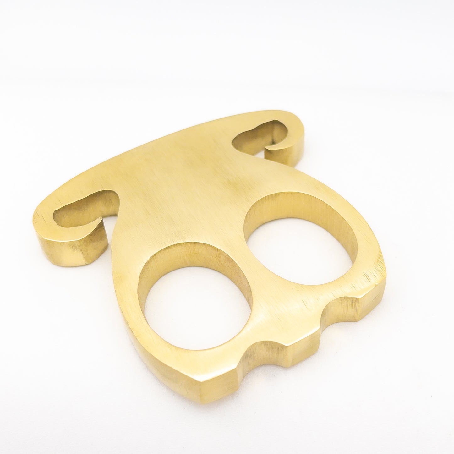 Effortless Grace Two Finger 100% Pure Brass Knuckle Paper Weight Accessory