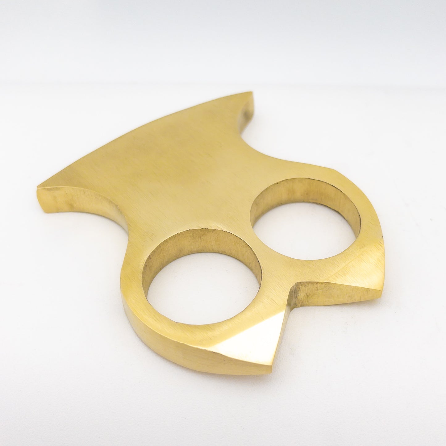 Witchs Assistant Two Finger 100% Pure Brass Knuckle Paper Weight Accessory