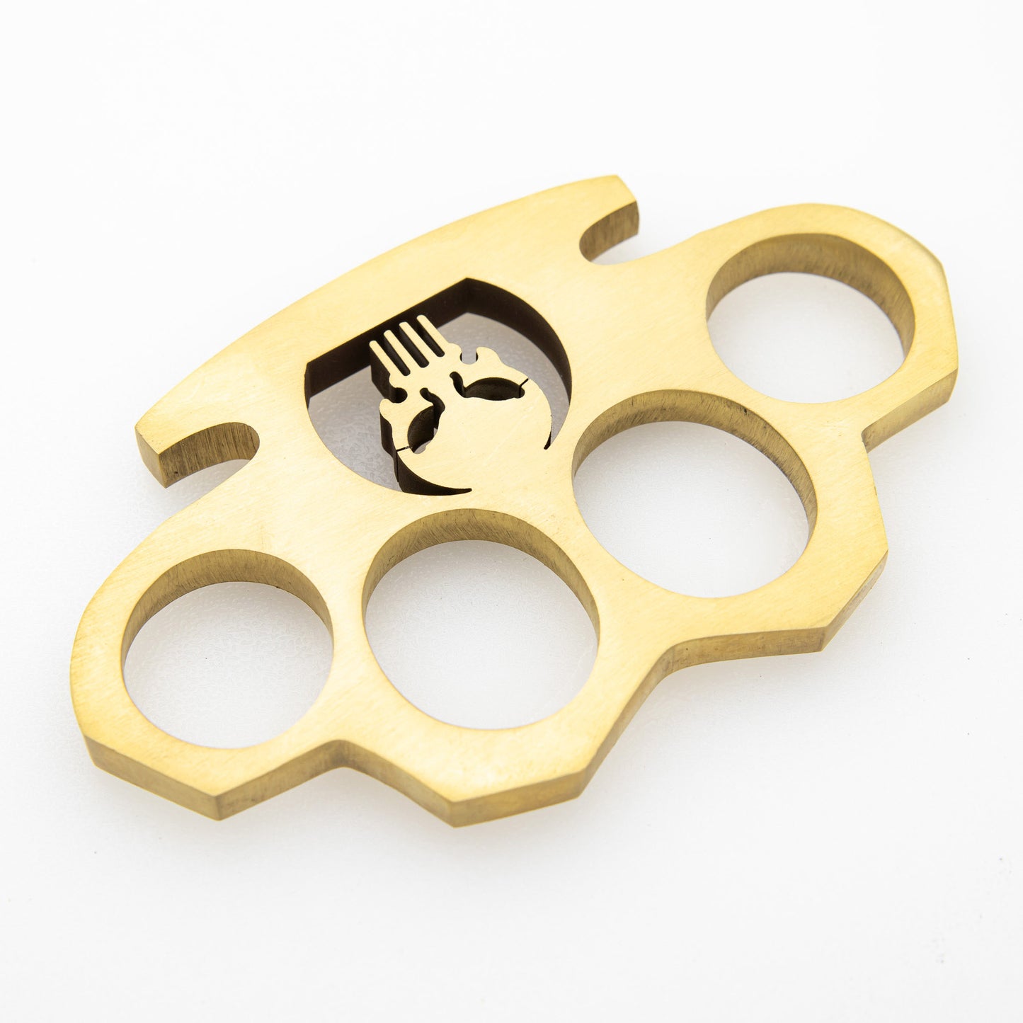 Radical Reformation Solid Brass Wire Cut Knuckle Duster Paperweight