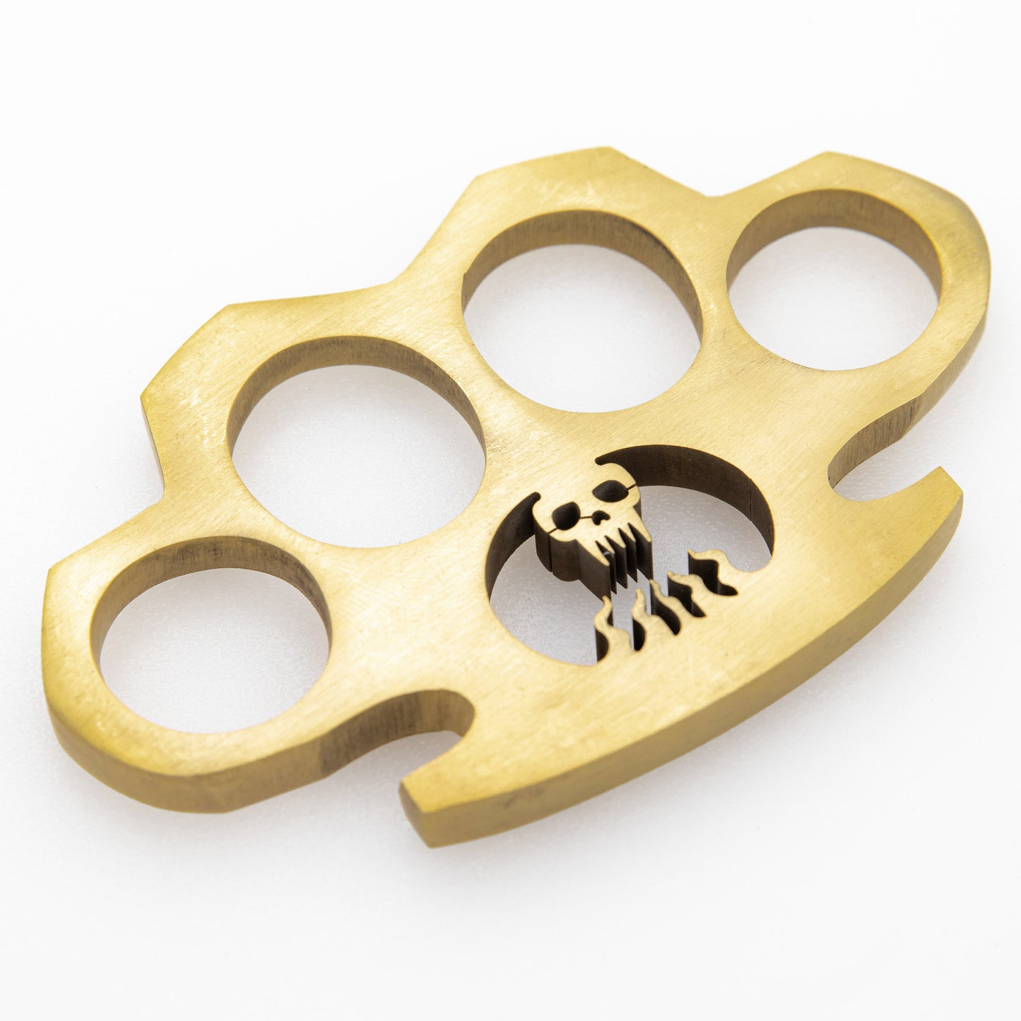 Creature Feature 100% Pure Brass Knuckles Wire Cut Design Paperweight Accessory