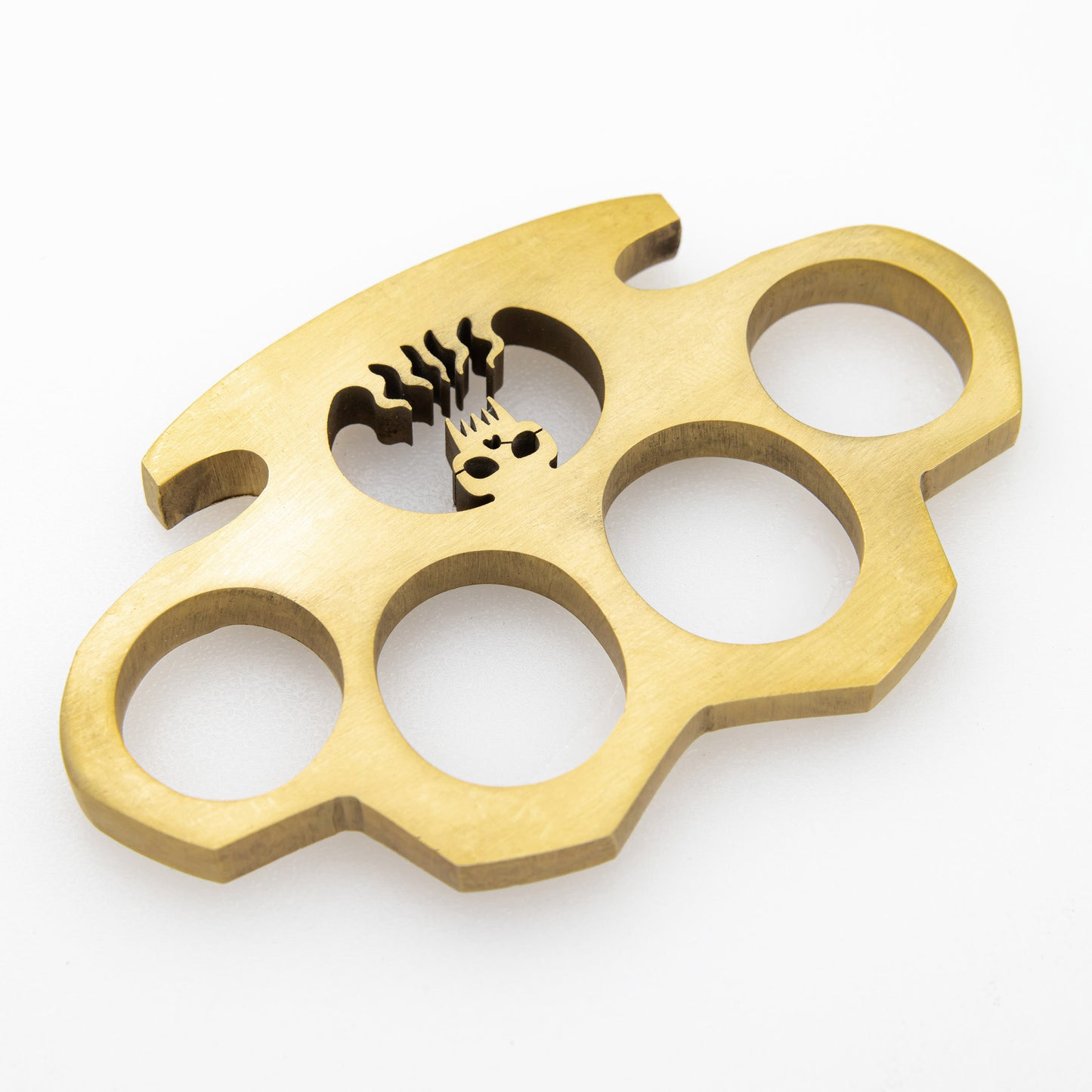 Creature Feature 100% Pure Brass Knuckles Wire Cut Design Paperweight Accessory