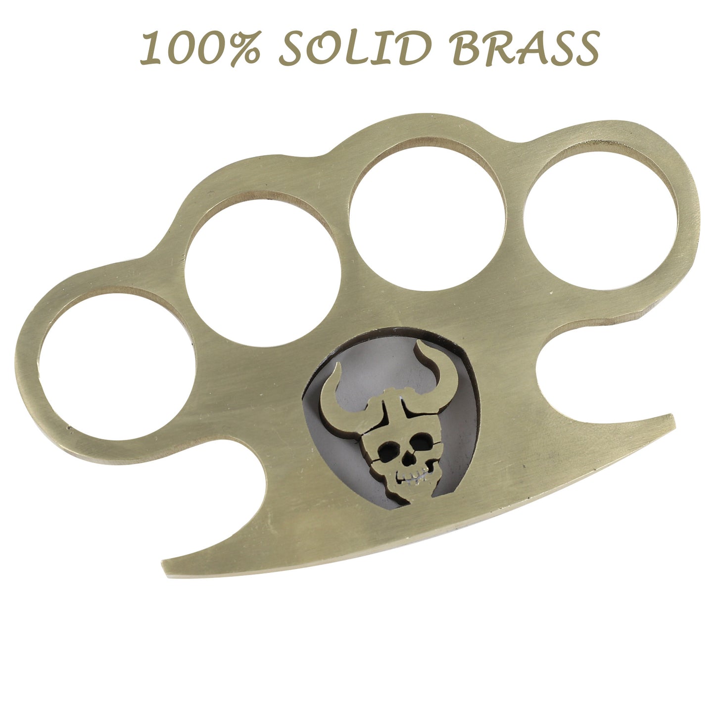 Long Way Down Solid Brass Knuckle Paper Weight Accessory