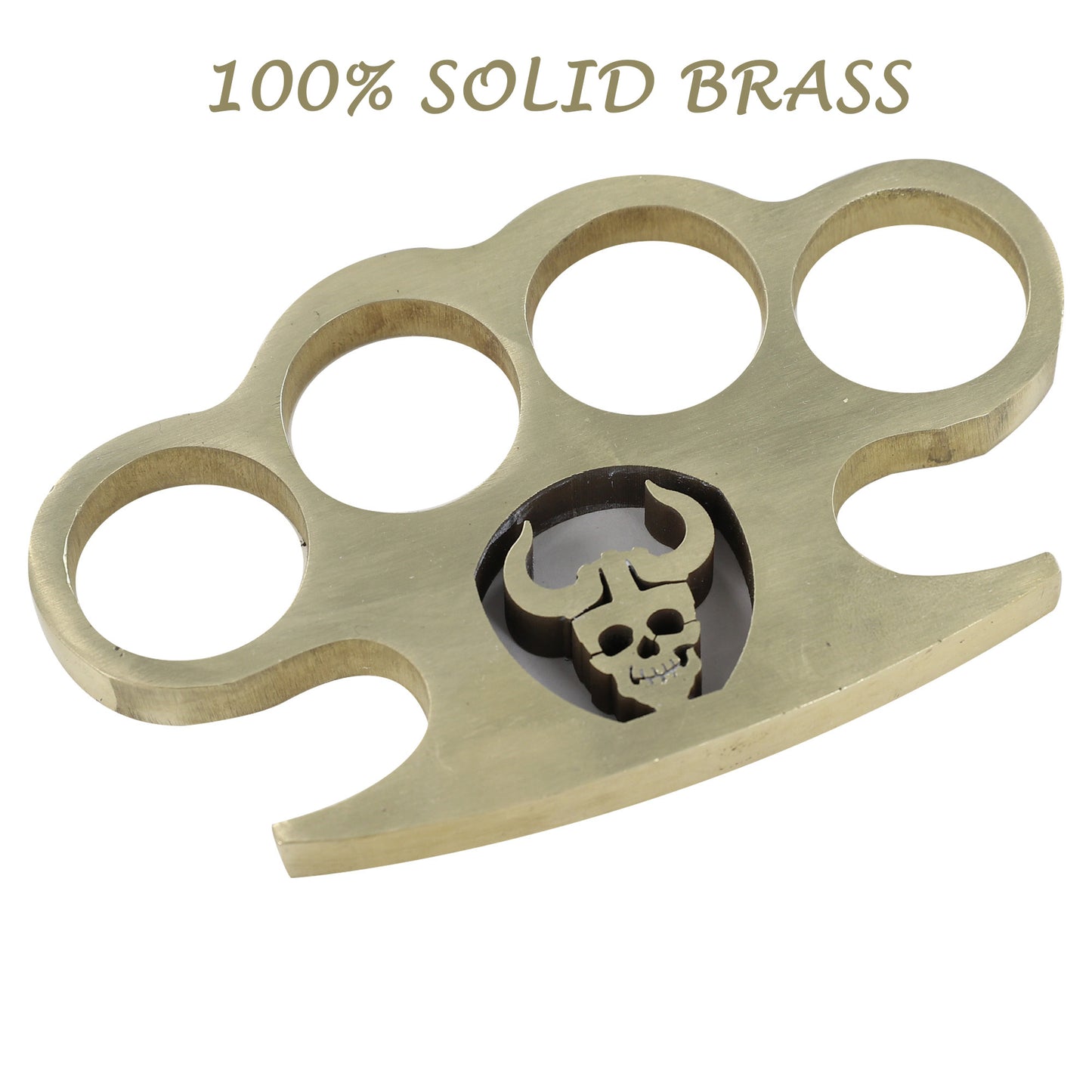 Long Way Down Solid Brass Knuckle Paper Weight Accessory