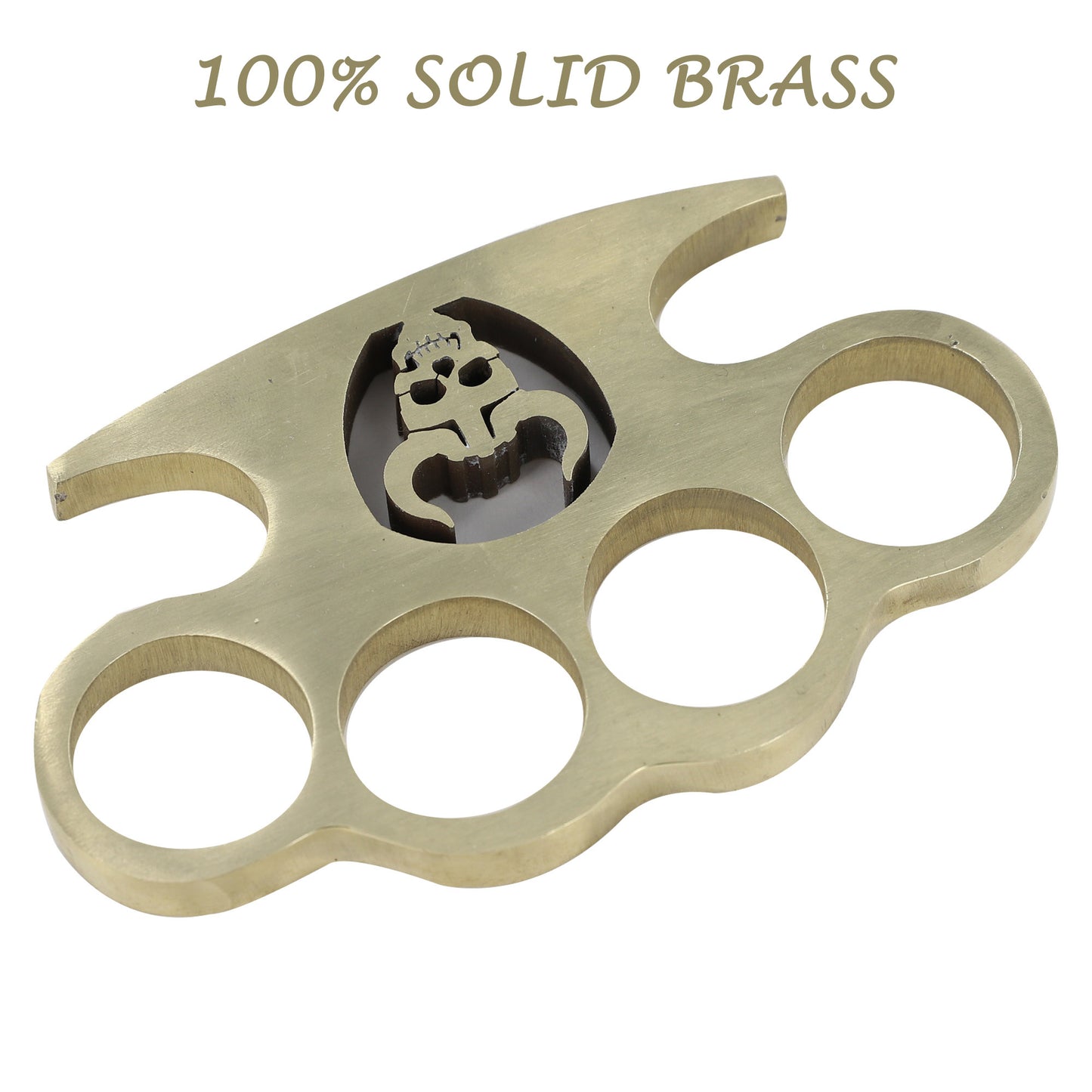 Long Way Down Solid Brass Knuckle Paper Weight Accessory