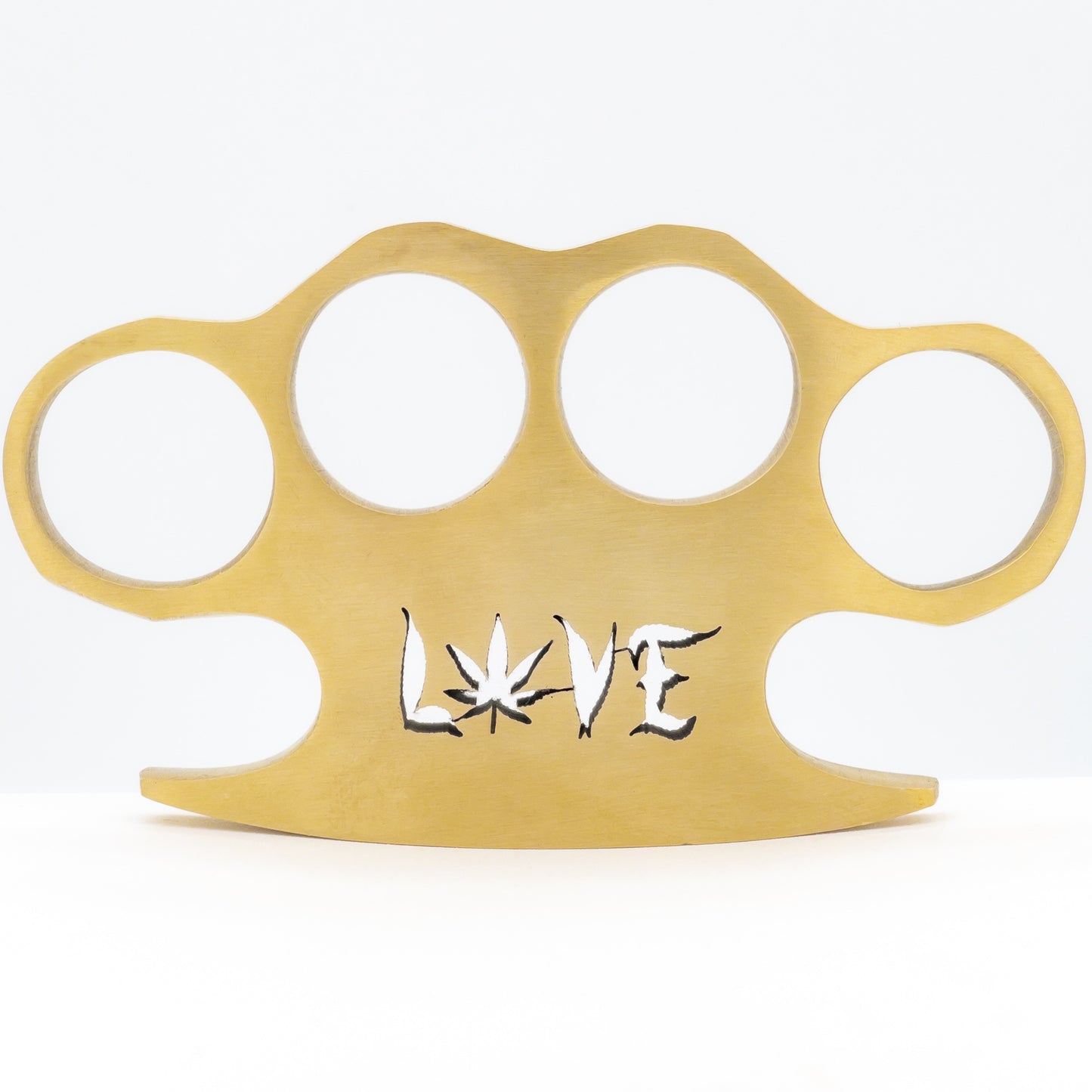 Love, Mary 100% Pure Brass Knuckle Paper Weight Accessory