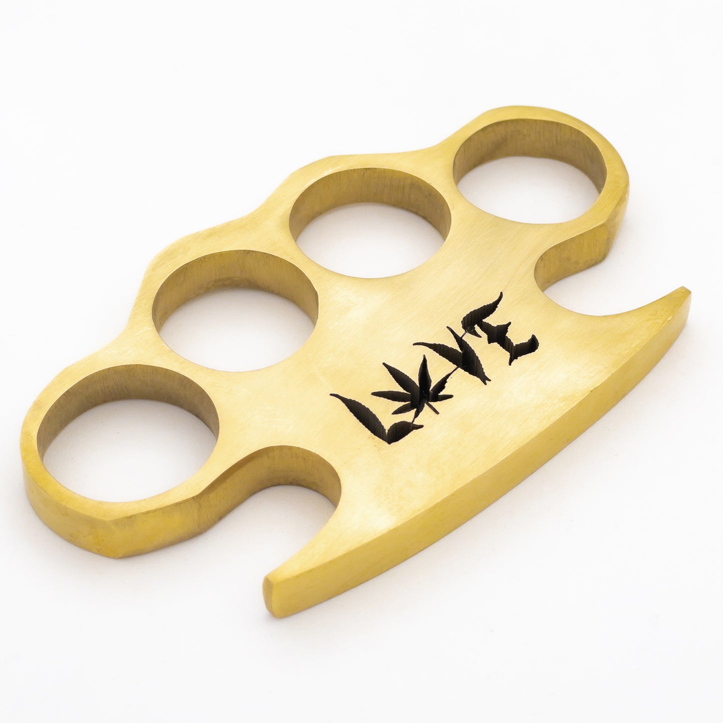 Love, Mary 100% Pure Brass Knuckle Paper Weight Accessory