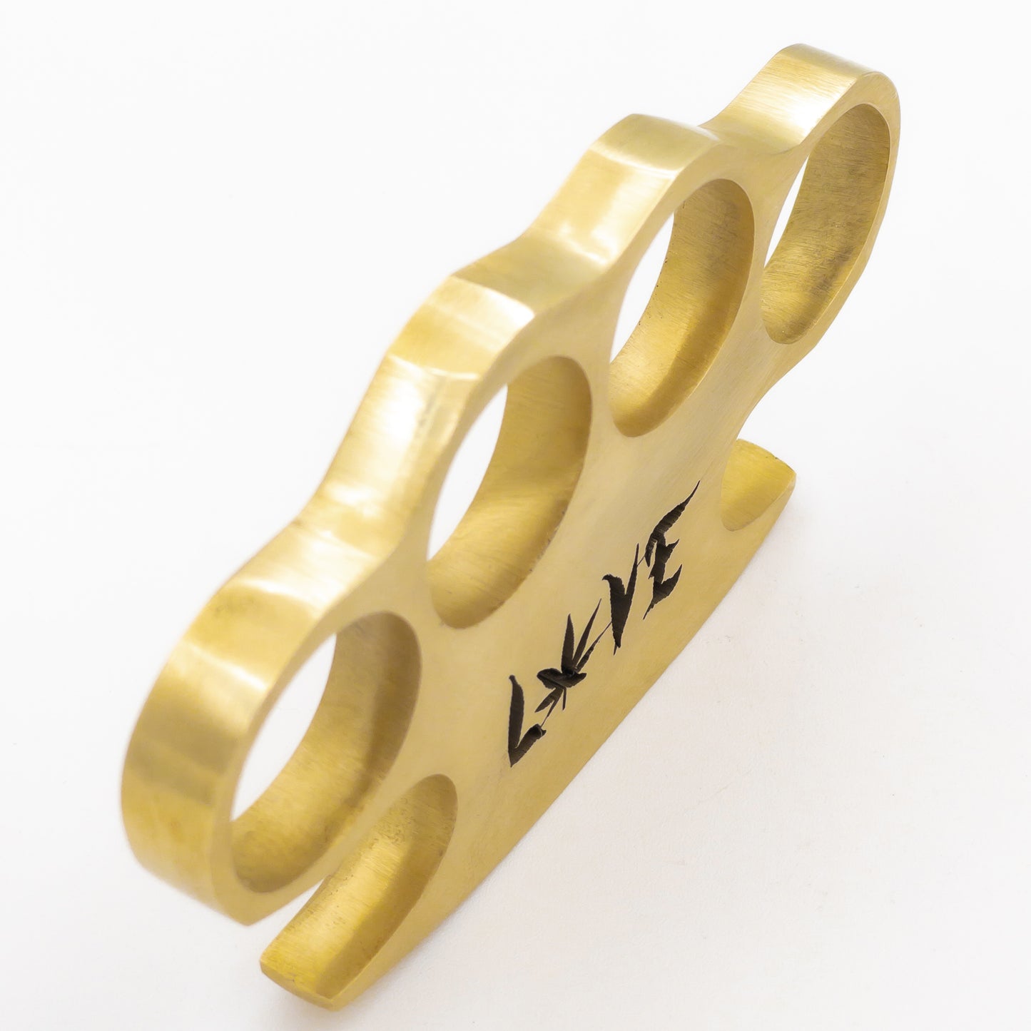 Love, Mary 100% Pure Brass Knuckle Paper Weight Accessory