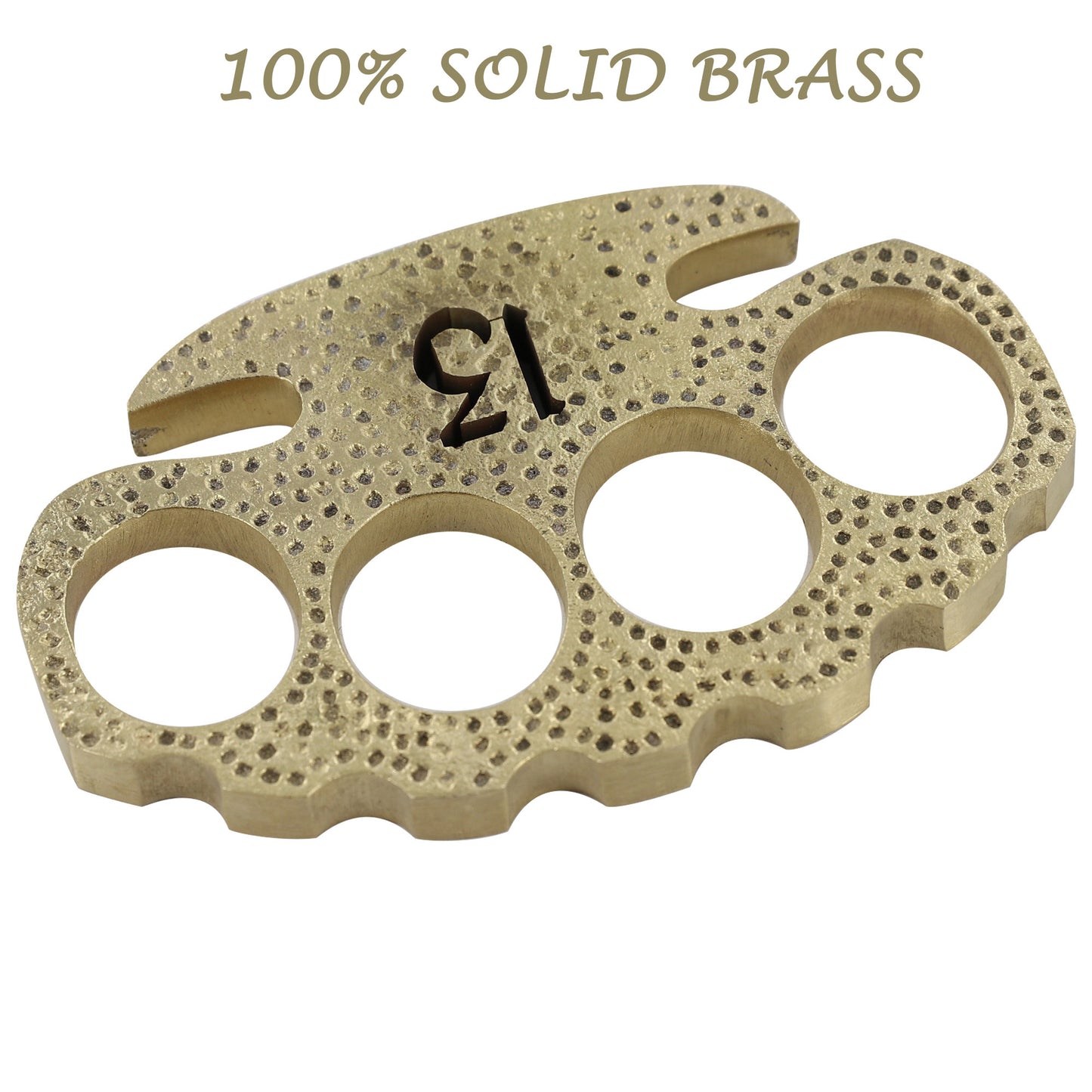 Instantaneous Result 100% Pure Brass Knuckle Paper Weight Accessory