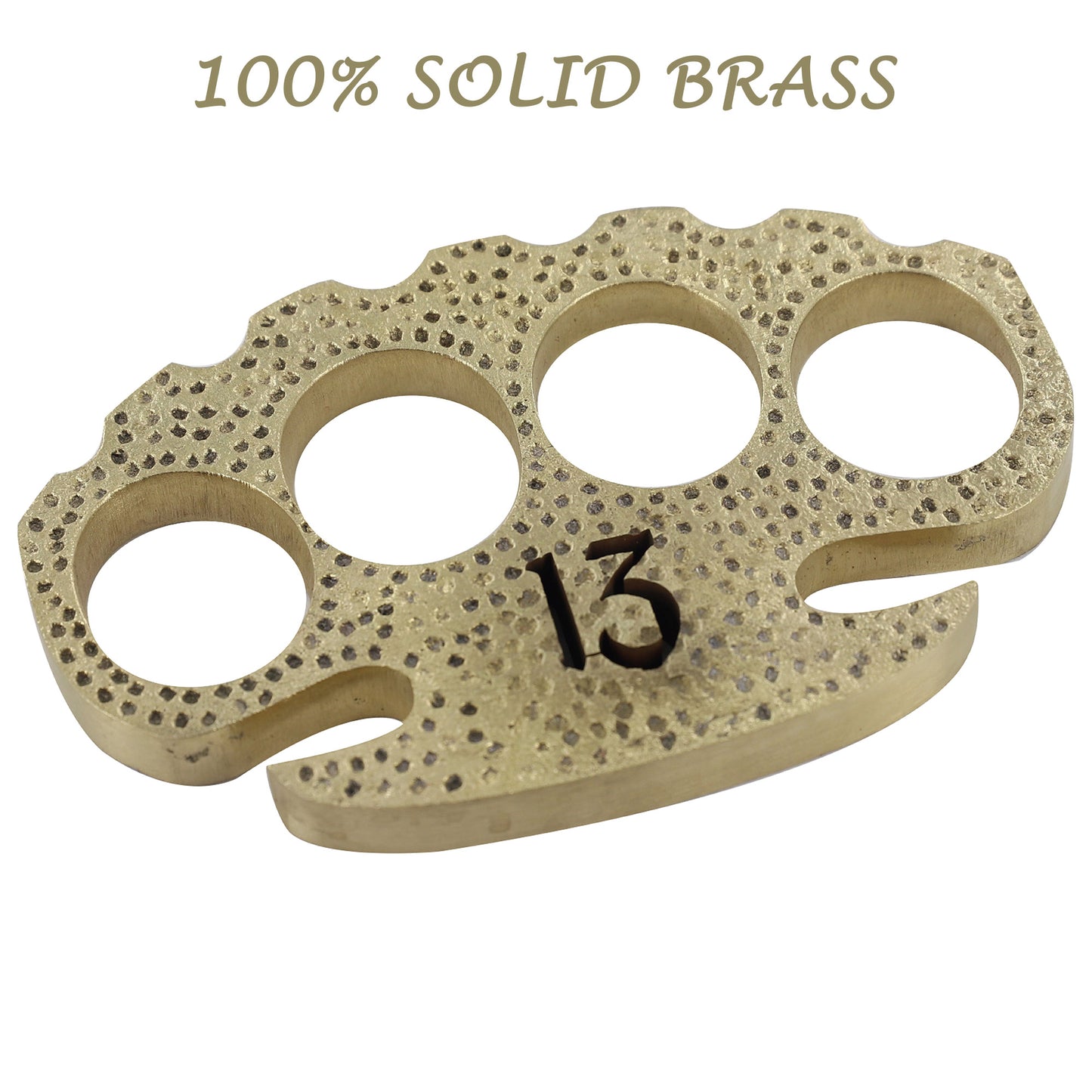 Instantaneous Result 100% Pure Brass Knuckle Paper Weight Accessory