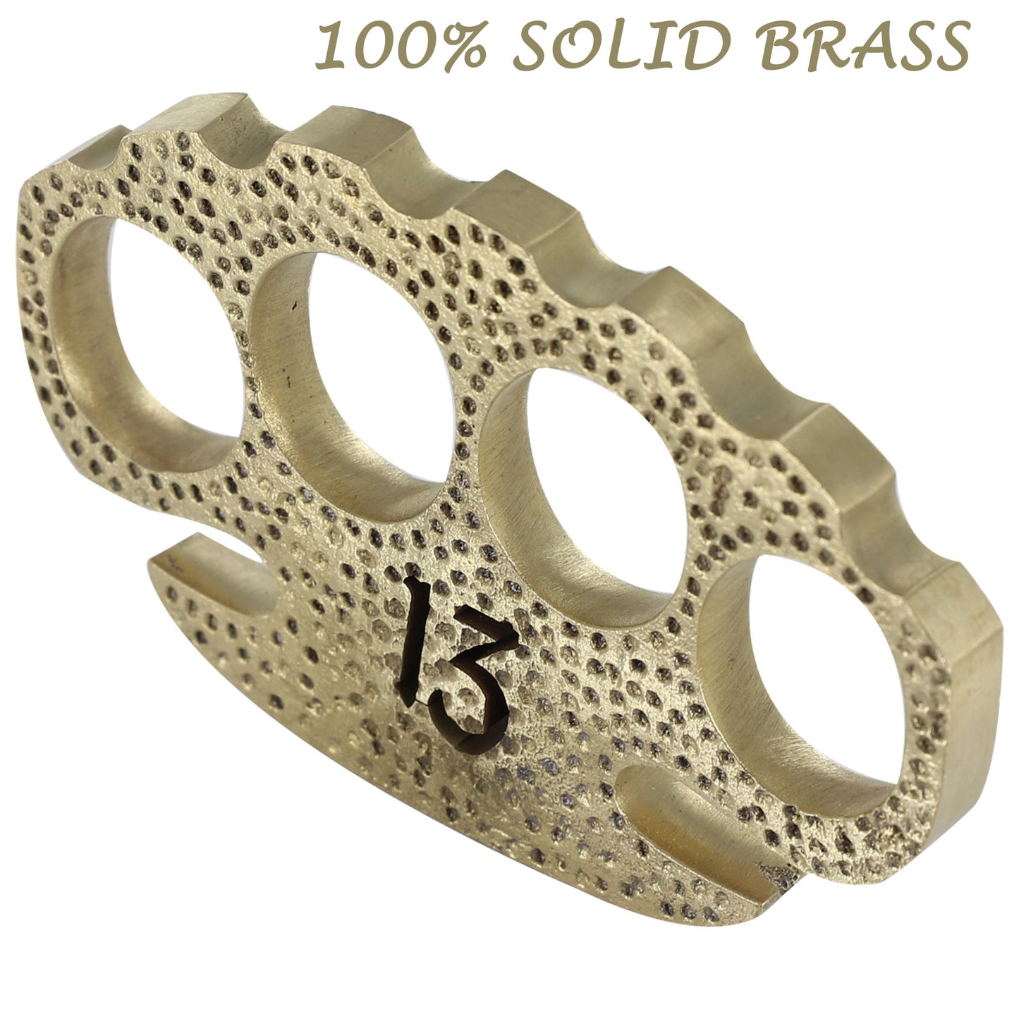 Instantaneous Result 100% Pure Brass Knuckle Paper Weight Accessory