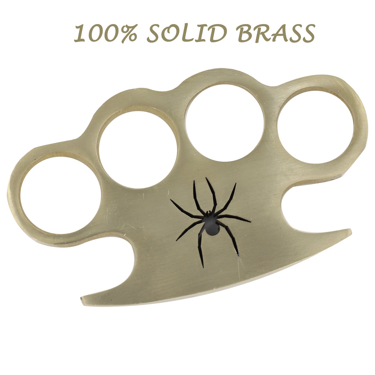 Unseen Pure Brass Knuckle Accessory Paper Weight Self Defense