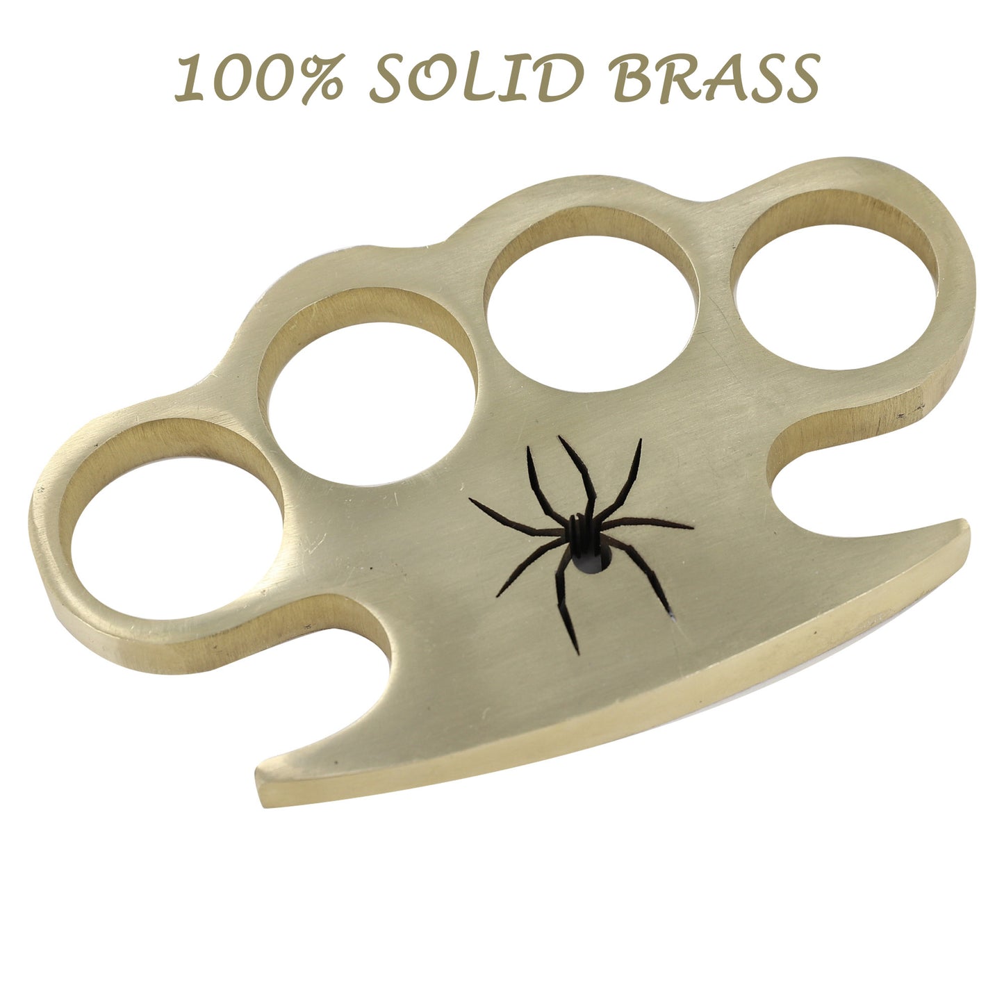 Unseen Pure Brass Knuckle Accessory Paper Weight Self Defense