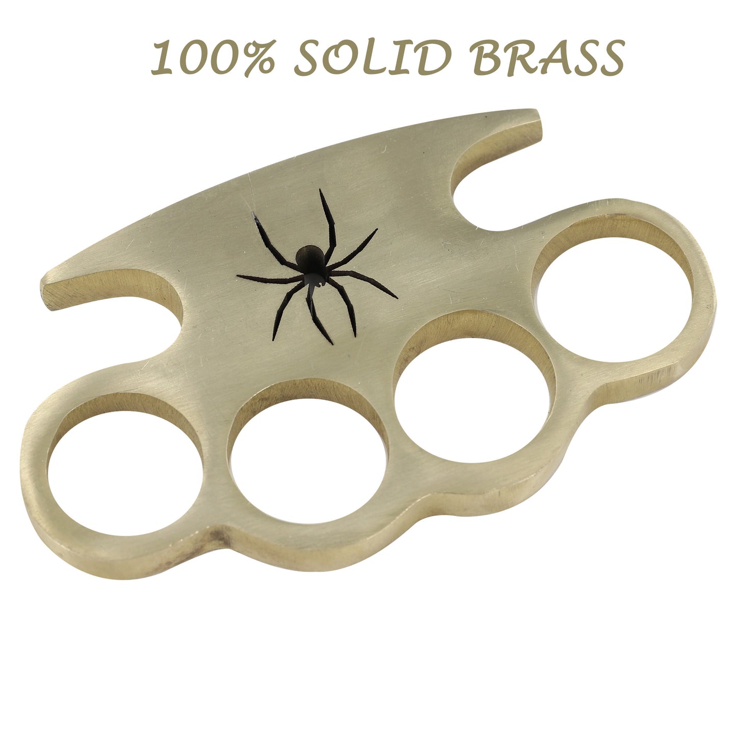 Unseen Pure Brass Knuckle Accessory Paper Weight Self Defense