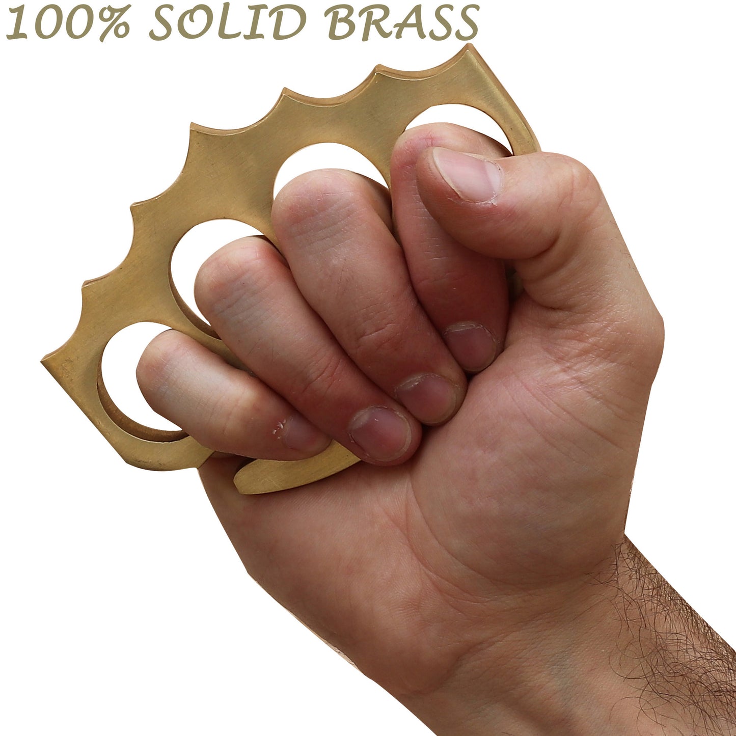 Float like a Butterfly 100% Pure Brass Knuckle Paper Weight Accessory