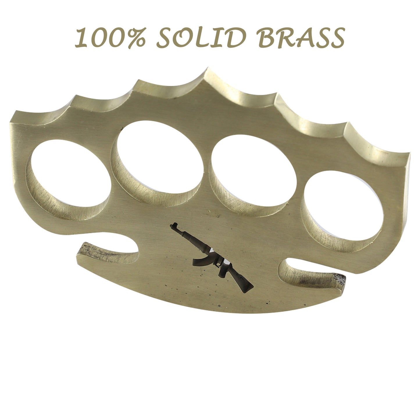 Automatic Range 100% Pure Brass Knuckle Paper Weight Accessory